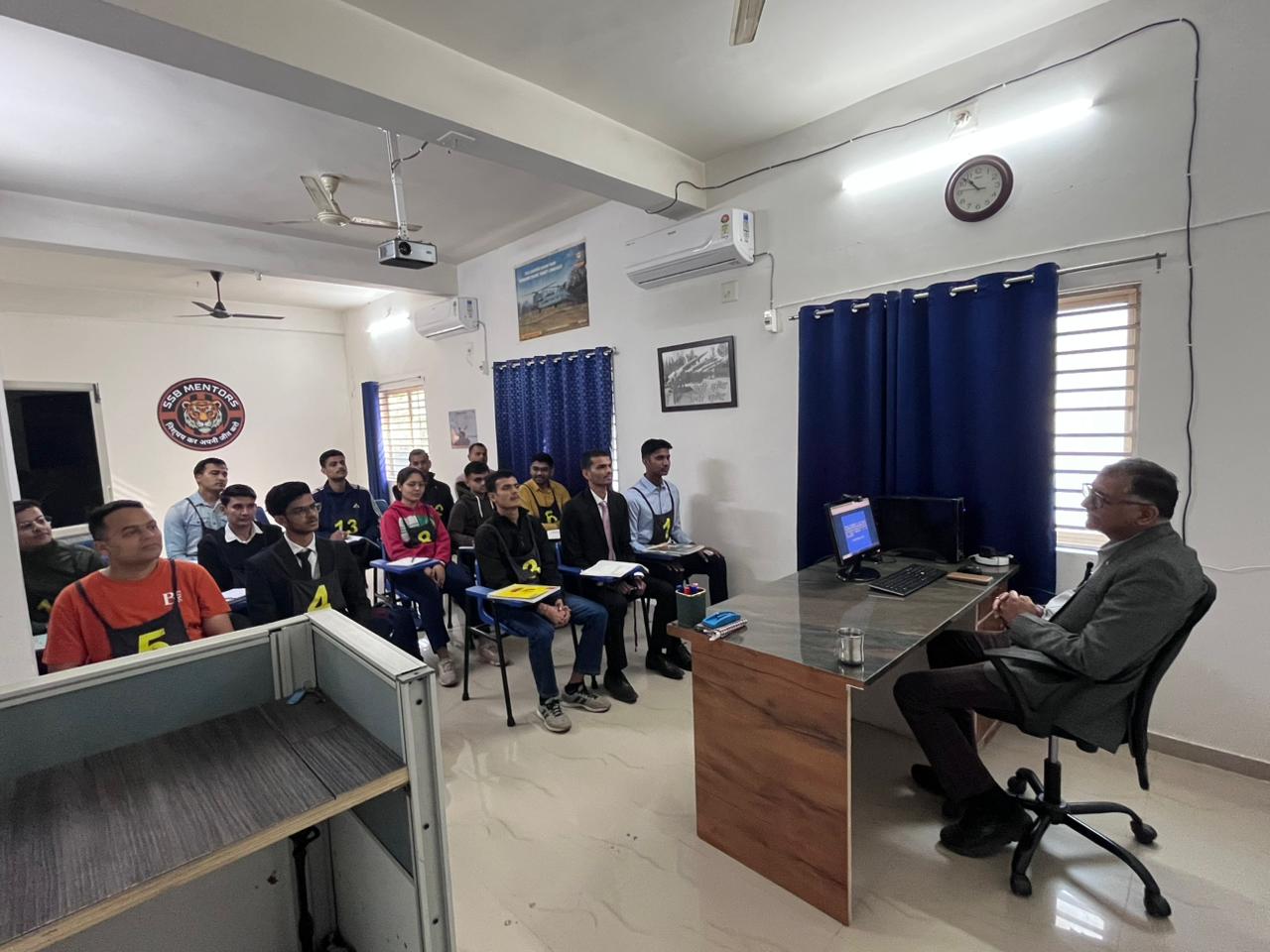 SSB Mentors classroom training Gandhinagar