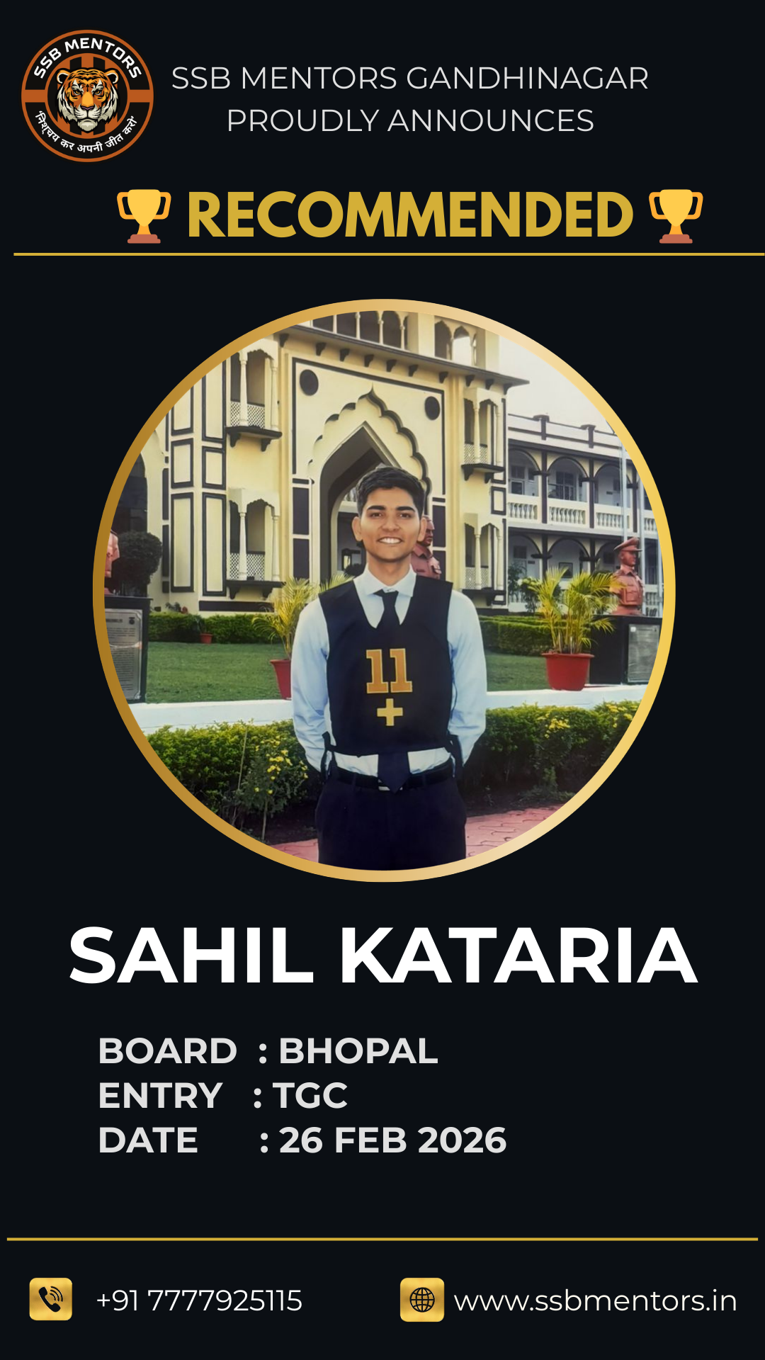 SSB Mentors Gandhinagar | Best SSB Coaching in Gandhinagar